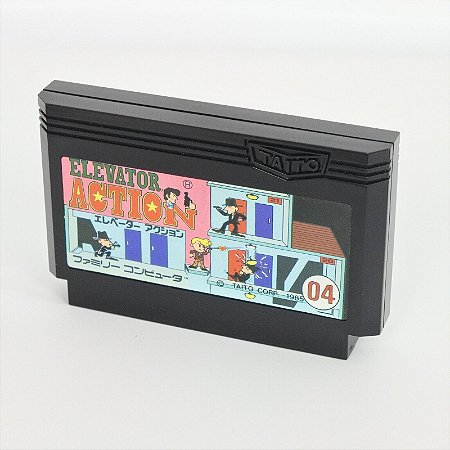 Elevator Action - Nintendo Famicom - Family Computer ( USADO )