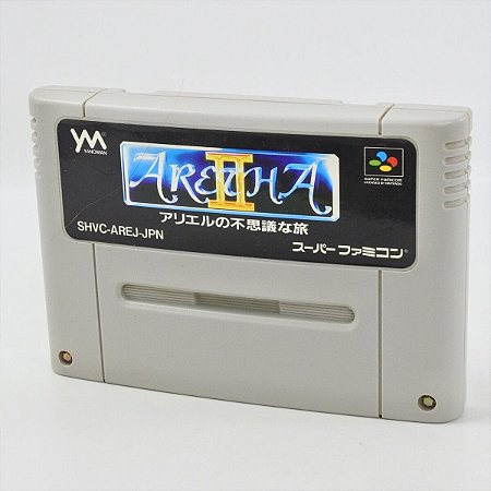 Aretha 2 - Famicom  Super Nintendo - JP Original ( USADO )
