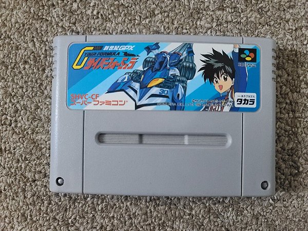 CYBER FORMULA - Famicom  Super Nintendo - JP Original ( USADO )