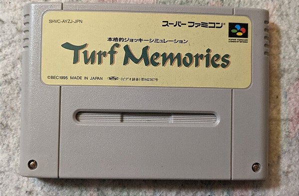 Turf Memories - Famicom  Super Nintendo - JP Original ( USADO )