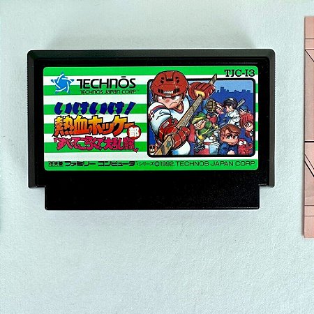 Ike Ike! Nekketsu Hockey  - Nintendo Famicom - Family Computer ( USADO )