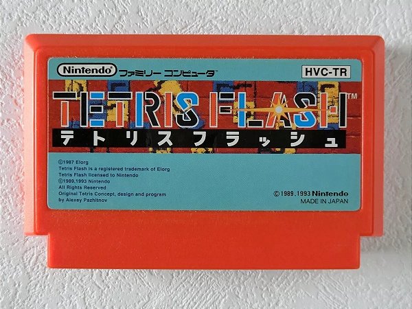 Tetris Flash - Nintendo Famicom - Family Computer ( USADO )