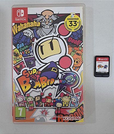 Super Bomberman R - Nintendo Switch ( USADO )