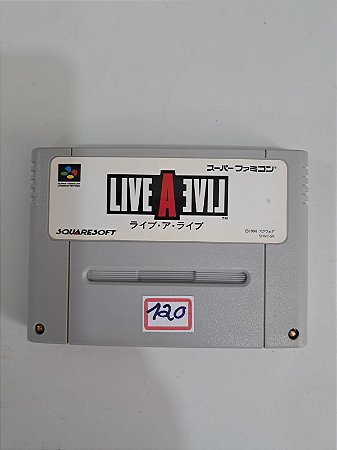 Live a Live - Famicom Super Nintendo - JP Original ( USADO )