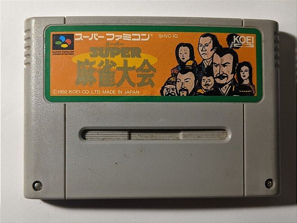 Super Mahjong Taikai - Famicom  Super Nintendo - JP Original ( USADO )