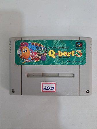 Q Bert 3 - Famicom Super Nintendo - JP Original ( USADO )