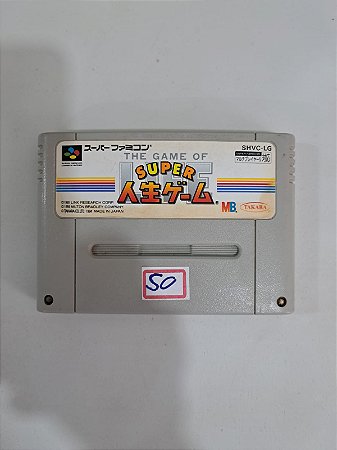 The Game of Life - Super Jinsei Game - Famicom Super Nintendo - JP Original ( USADO )