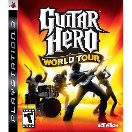 Guitar Hero World Tour - Ps3 ( USADO )