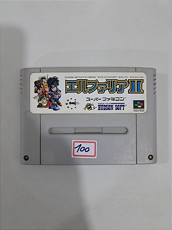 Elfaria 2 The Quest of the Meld - Famicom Super Nintendo - JP Original ( USADO )