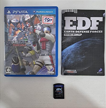 Earth Defense Force 3 Portable - PS VITA Japones ( USADO )