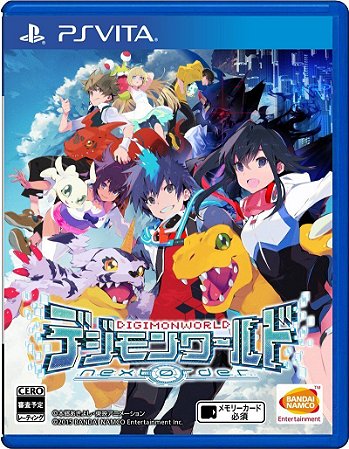 Digimon World Next Order - PS VITA Japones ( USADO )