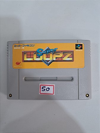 Super Loopz - Famicom Super Nintendo - JP Original ( USADO )