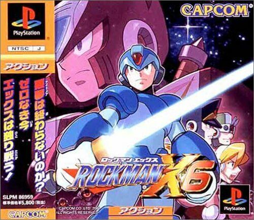 Rockman X6 - Playstation 1 - JP Original ( USADO )