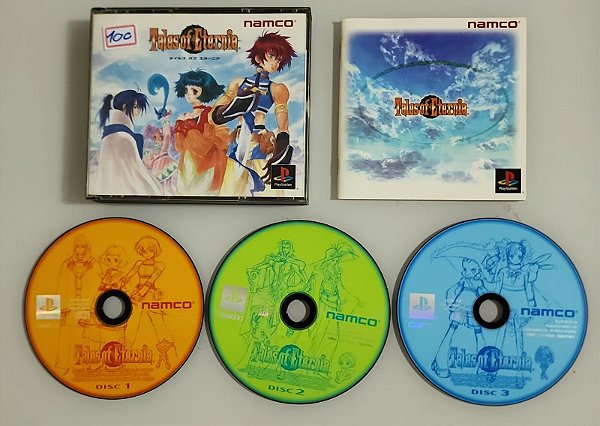 Tales of Eternia - Playstation 1 - JP Original ( USADO )