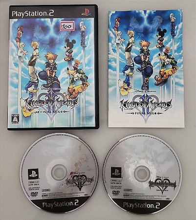 Kingdom Hearts Final Mix + - PS2 - JP Original ( USADO )