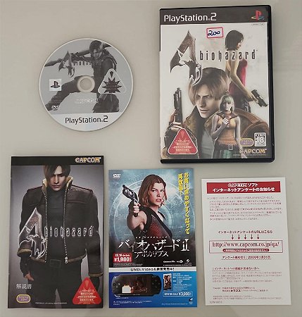 Biohazard 4 Resident evil 4 - PS2 - JP Original ( USADO )