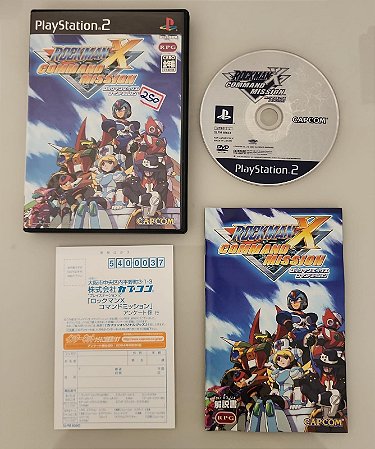Rockman X Command Mission - PS2 - JP Original ( USADO )