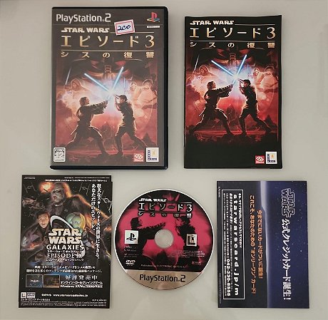 Star Wars Episode III Revenge of the Sith - PS2 - JP Original ( USADO )