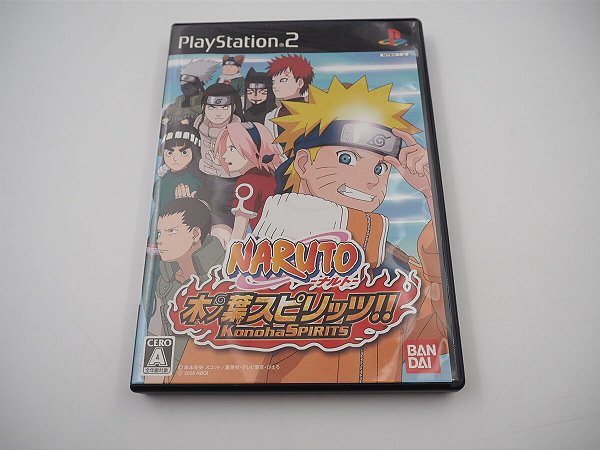 Naruto Konoha Spirits - PS2 - JP Original ( USADO )