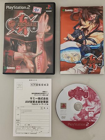 GUILTY GEAR XX THE MIDNIGHT CARNIVAL - Playstation 2 - JP Original ( USADO )