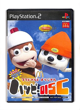 McDonald's Original Happy Disc Ape Parappa - PS2 - JP Original ( USADO )