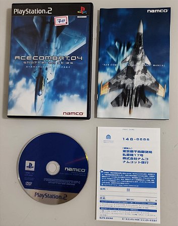 Ace Combat 04 Shattered Skies - PS2 JP Original ( USADO )