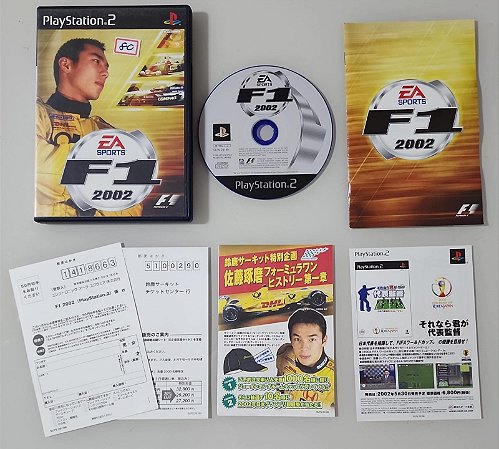 F1 2002 - PS2 JP Original ( USADO )