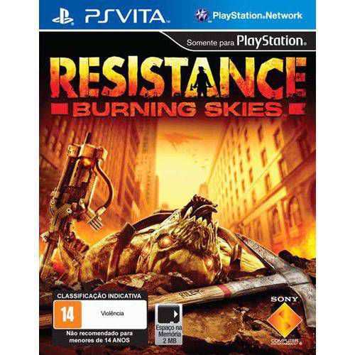 Resistance Burning Skies - Ps vita ( USADO )