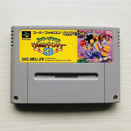 Mickey Magical 3 - Famicom  Super Nintendo - JP Original ( USADO )