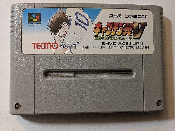 Captain Tsubasa V - Famicom  Super Nintendo - JP Original ( USADO )