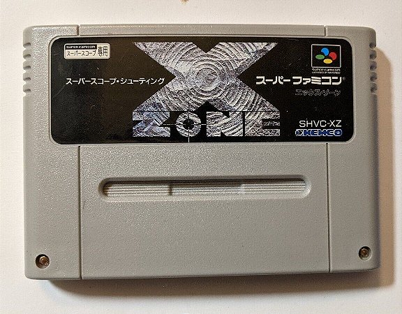 X Zone - Famicom  Super Nintendo - JP Original ( USADO )