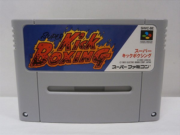 Super Kick Boxing - Famicom  Super Nintendo - JP Original ( USADO )