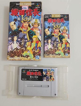 Oda Nobunaga Haoh No Gundan CIB - Famicom  Super Nintendo - Jp O