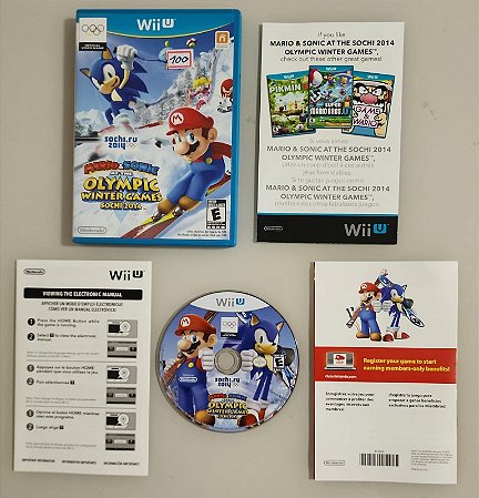 Mario & Sonic At The Olympic Games 2014 - Nintendo Wii U ( USADO )