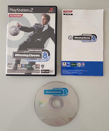 Winning Eleven 8 Liveware Evolution - PS2 - JP Original ( USADO )