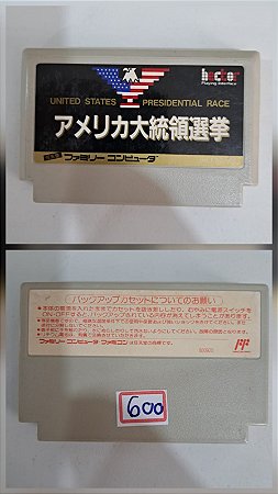 United States Presidential Race - Nintendo Famicom - Family Computer ( USADO )