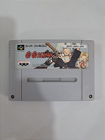 Go Go Ackman 3 - Famicom Super Nintendo - JP Original ( USADO )