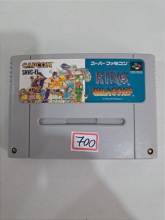 The King of Dragons - Famicom Super Nintendo - JP Original ( USADO )