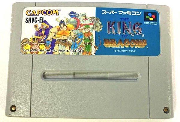 The King of Dragons - Famicom  Super Nintendo - JP Original ( USADO )