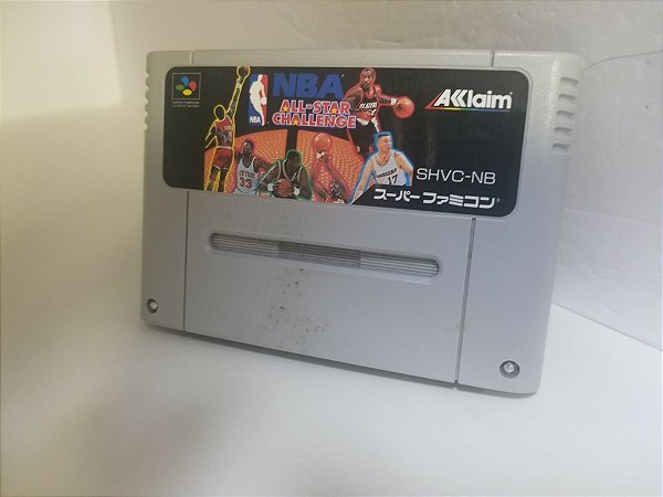NBA ALL-STAR CHALLENGE - Famicom  Super Nintendo - JP Original ( USADO )