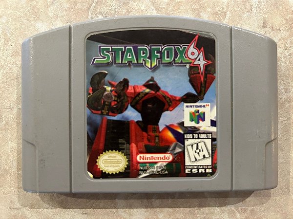 Starfox 64 - Nintendo 64 - Original ( USADO )