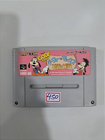 Goof Troop - Famicom Super Nintendo - JP Original ( USADO )