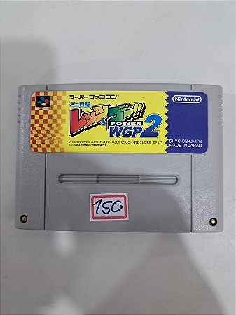 Mini Yonku Let's & Go!! Power WGP2 - Famicom Super Nintendo - JP Original ( USADO )