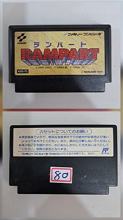 Rampart - Nintendo Famicom - Family Computer ( USADO )