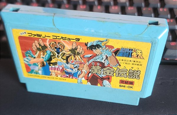 Saint Seiya Ougon Densetsu Kanketsu-hen - Nintendo Famicom ( USADO )
