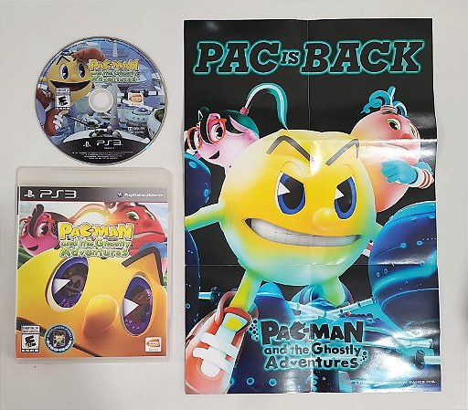 Pac-man E As Aventuras Fantasmagóricas - PS3 ( USADO )