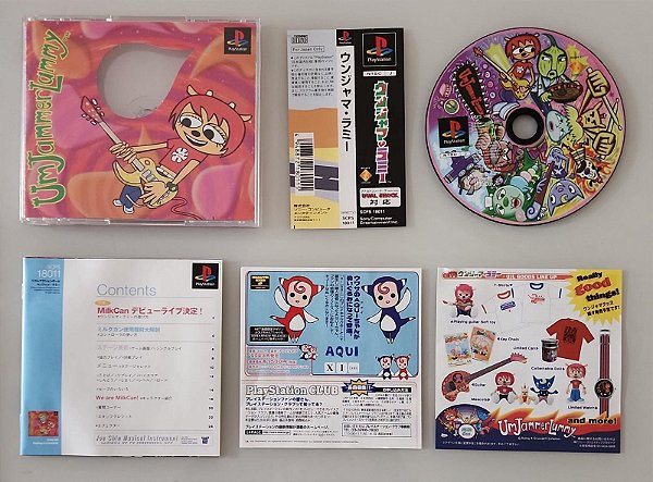 UM JAMMER LAMMY - PS1 ( USADO )