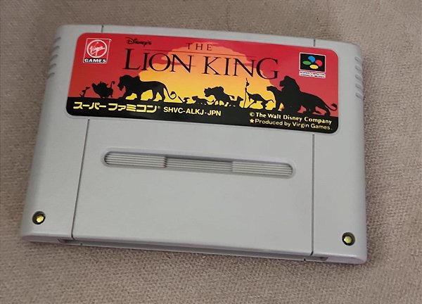 The lion king - Rei Leão - Super Famicom ( USADO )