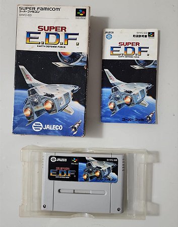 Super E.D.F CIB - Super Famicom ( USADO )