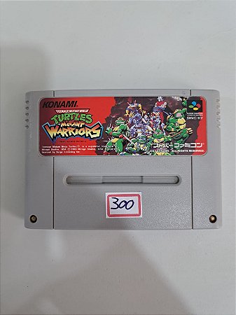 TURTLES MUTANT WARRIORS Tartarugas ninja - Super Famicom ( USADO )